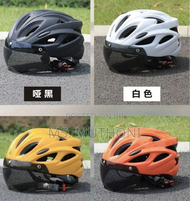 Riding / Skating Hard Helmet With Front Visor!