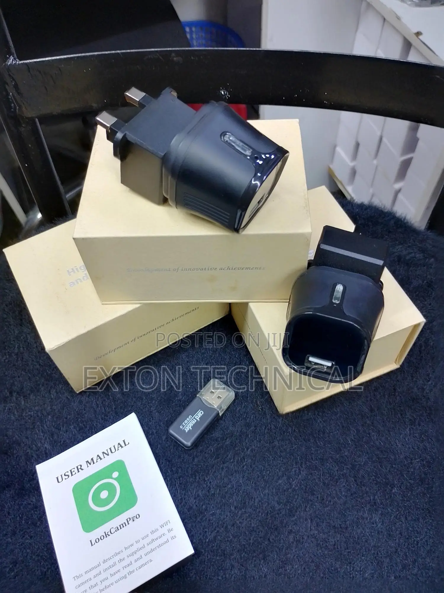 Adapter Charger Spy Camera With Wifi Security Camera