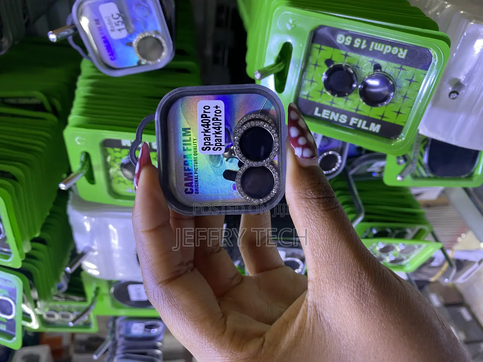 Aifrun Glitter Camera Lens Protector for Tecno Camon 40 Pro Plus 5g