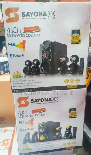 16000 Watts 4.1ch Sayona SHT-1148bt / SHT-1149bt Multimedia Speaker