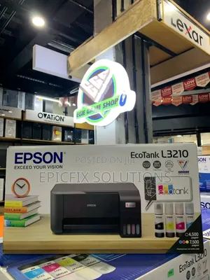 Ecotank and Epson Printer L3210 and 3 in 1,Brand New Available