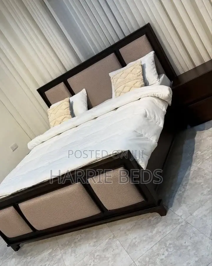 Mahogany King/Queen Size Bed