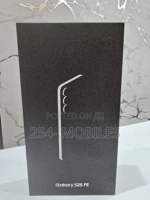 New Samsung Galaxy S25 FE 256 GB Black