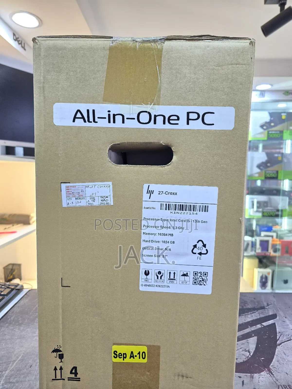 New Desktop Computer HP Pavilion 27 16GB Intel Core I5 HDD+SSD 1T