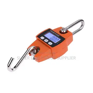 Long Term Reliability 300kgs Hanging Hook Crane Scale With LCD Display