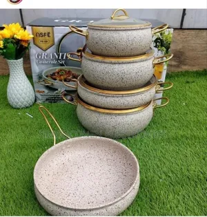 9pcs Granite Coating Kitchen Cookware Set