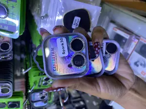 Tecno Spark30 Glitter Camera Lens Protector Cover Metal Ring Tempered