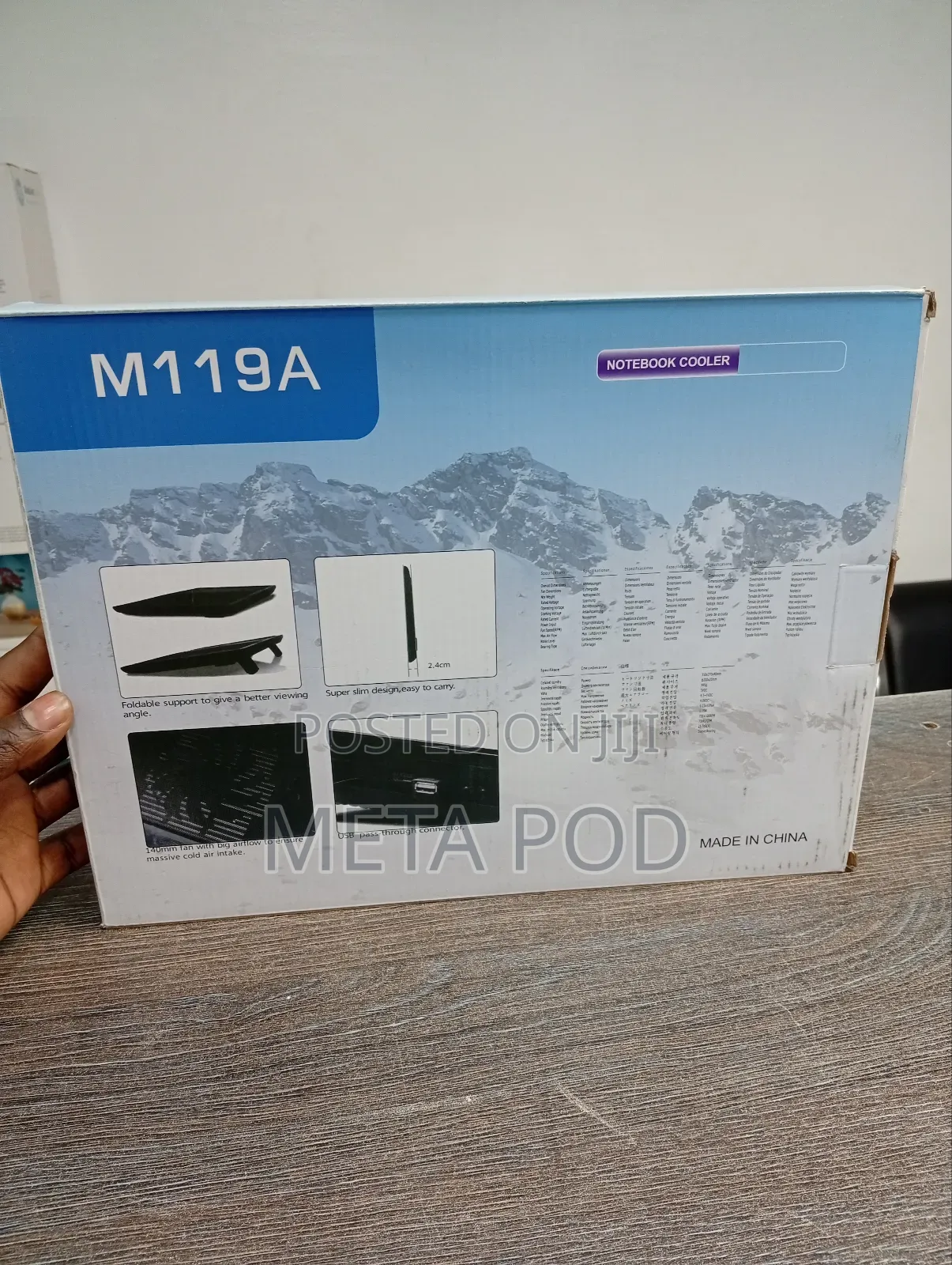M119a Laptop Cooling Pad