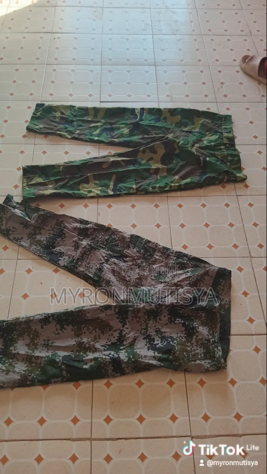 Unisex Combat Clothes