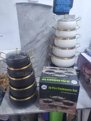 10pcs Cookware Set Nonstick Pots