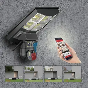 Weather Resistant Housing 4g PTZ Solar Camera Solar Street Light