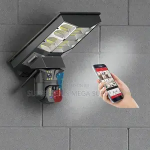 Remote Control Monitoring 4g PTZ Solar Camera Solar Street Light