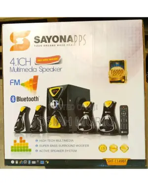 Sayona SHT-1149bt4.1 Channel Subwoofer