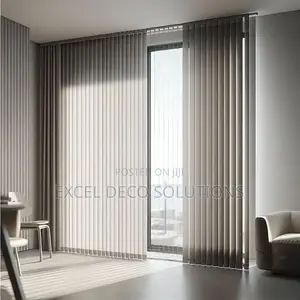 Vertical Fabric Blinds | Anti-Glare Office Solution