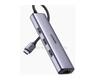 Ugreen Cm252 5 In 1 Docking Station- Usb-c To 3*Usb 3.0 /Rj45, Pd(100w