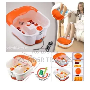 *Foot Bath Massager* , Bubbles , Heater ,Massage and Scrub