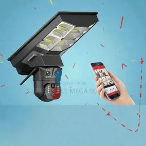 Multi- User Access 4g PTZ Rotating Solar Camera Solar Street Light