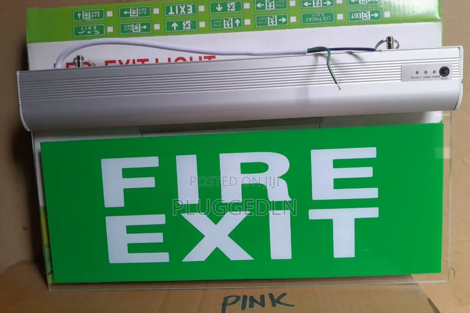 Emergency Fire Exit Signs- Powered