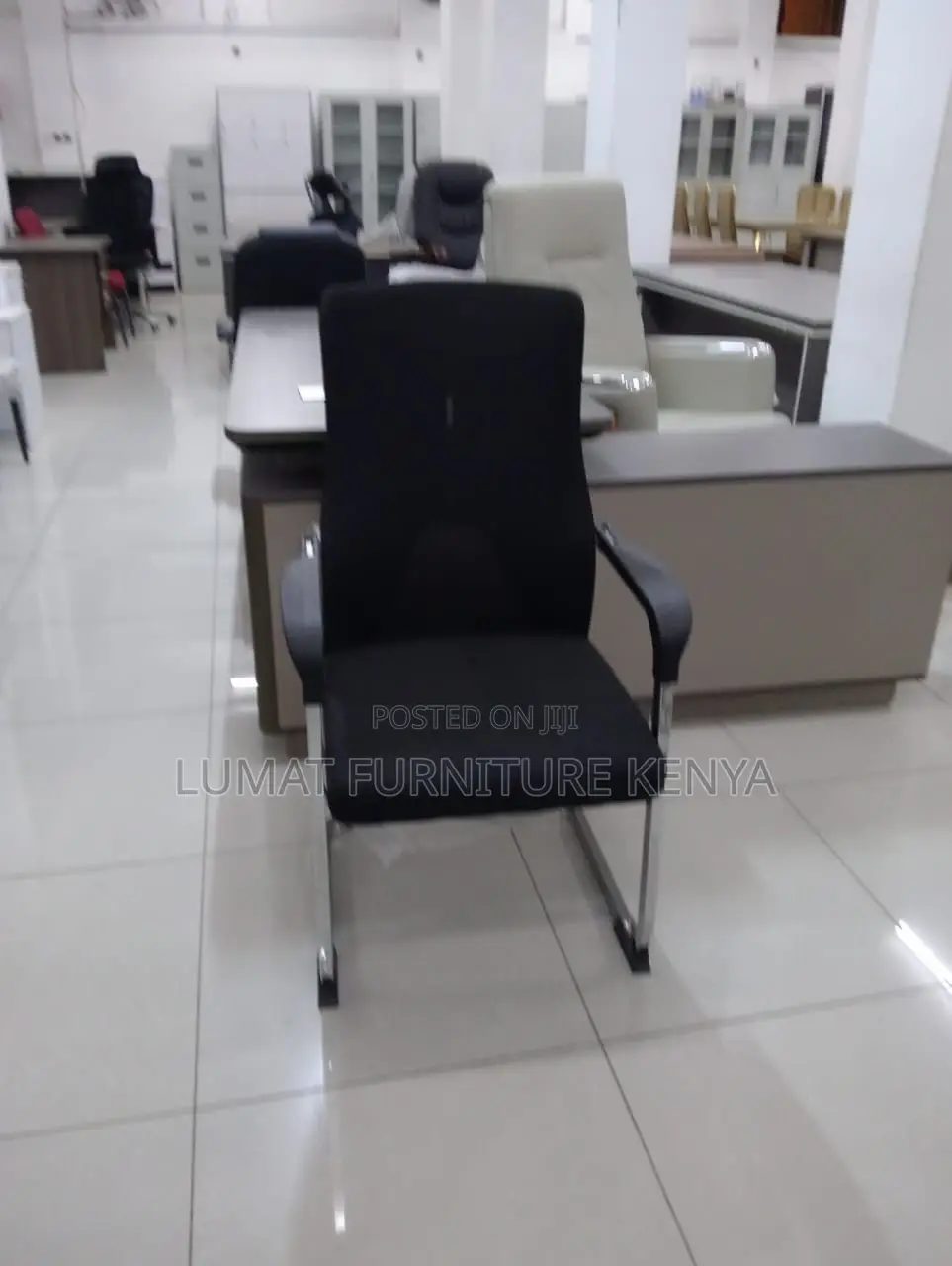 Comfortable Mesh Reception Chair