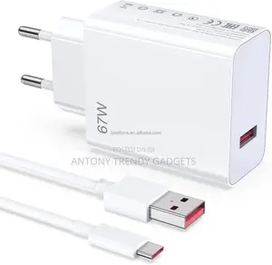 Xiaomi 67w Quick Charge Eu Plug | Type-C Cable Included