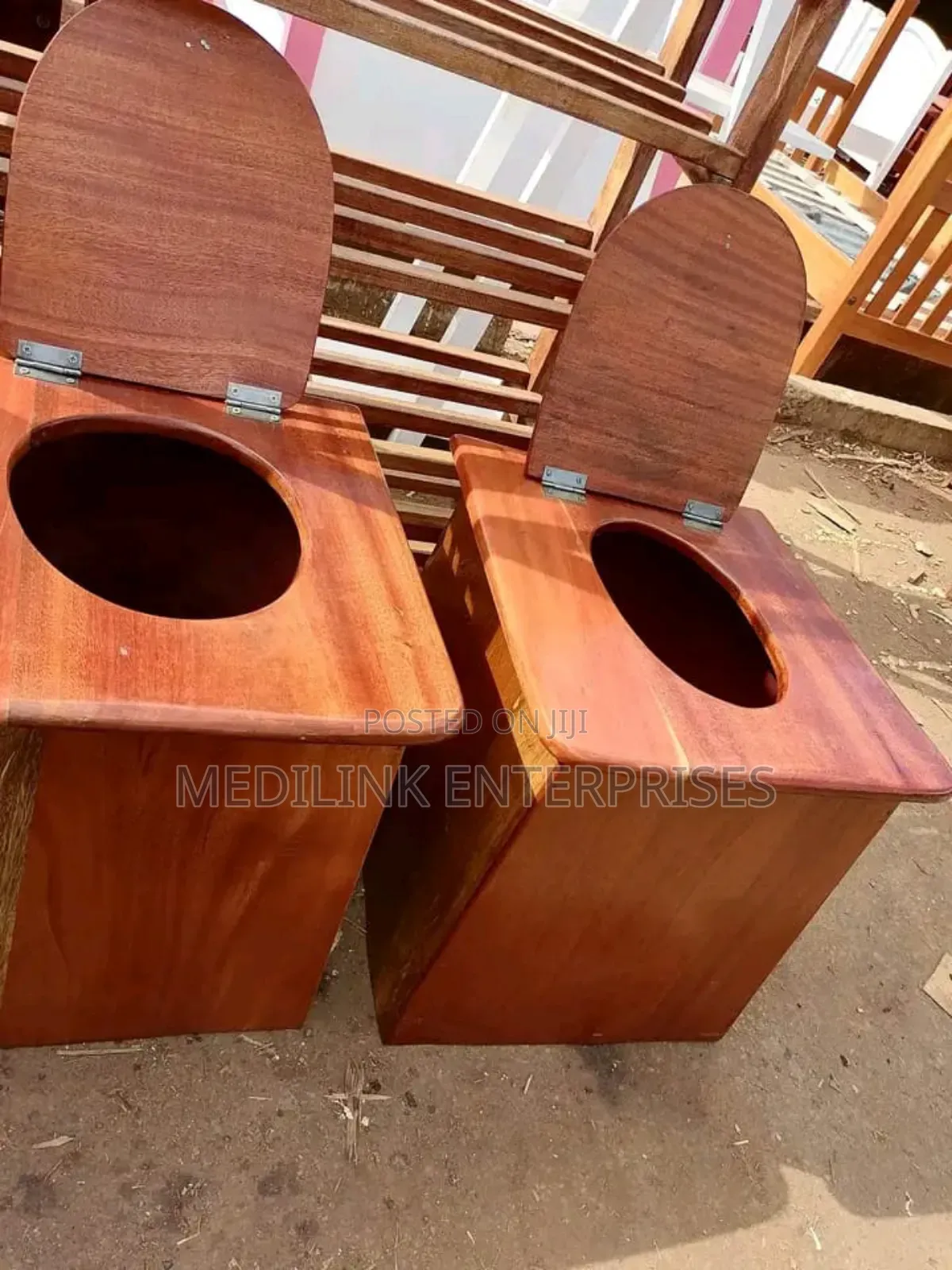 Wooden Elderly Pit Cover