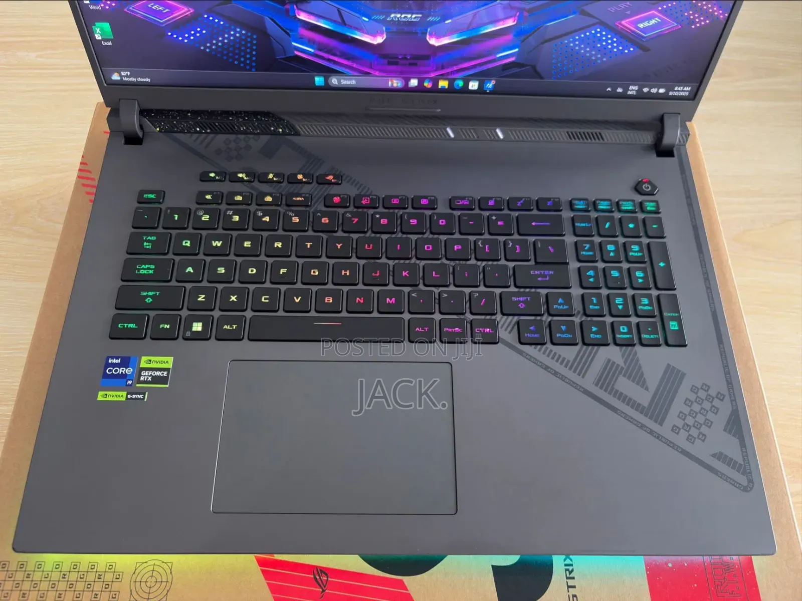 Laptop Asus ROG Strix G17 32GB Intel Core i9 SSD 1T