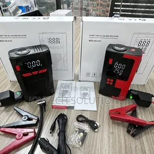 Powerfull Jump Starter With Tyre Inflators.