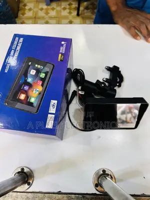 Compact 5" Motorcycle GPS With Carplay Android Wireless Connectivity