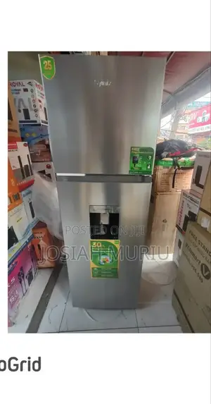 Syinix 257 Litres Fridge – Double Door + Water Dispenser