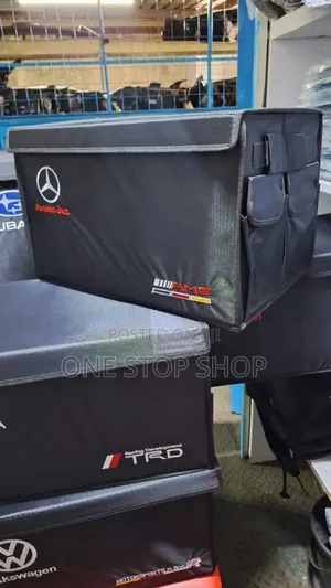 Mercedes,Toyota, Volkswagen Black Boot Organizer Bag