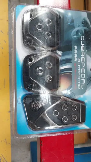 Silver Black Manual Cars Nonslip Brake Pad Pedal Cover