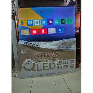 Vitron 43" Qled Smart Android Tv – Htc4300qfs