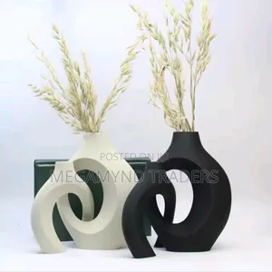 Flowers Vase 2pc /Ceramic Flowers Vase