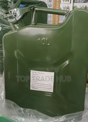 🛢 Heavy-duty 10l Fuel Can – Premium Metal Jerrycan