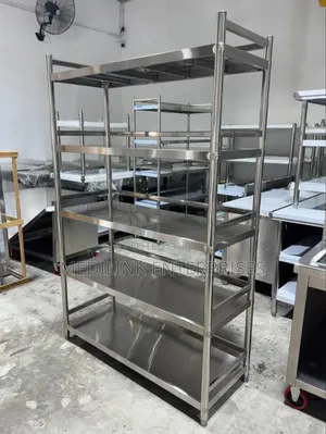 Stainless Steel Ss304 Commercial Kitchen Dry Storage Space