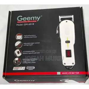 Geemy Rechargeable Cordless Shaving Machine With Indicator