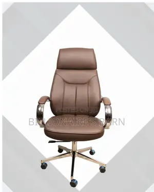 Durable Leather Brown Chair Office | Order Yours Today