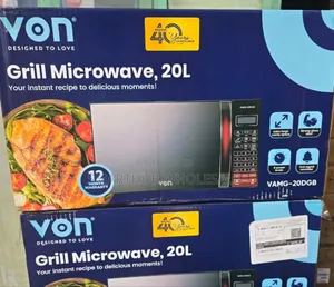 Von 20 Litres Digital Microwave With Grill