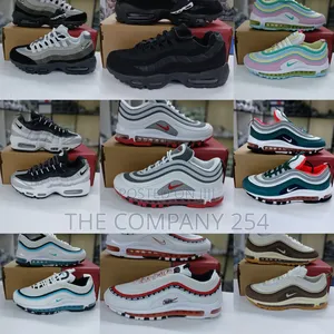 Quality Leather Casual Unisex Airmax 95 and 97 Available