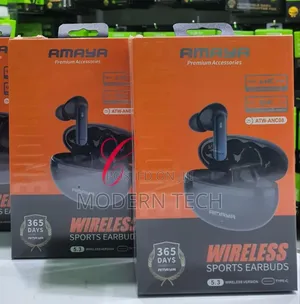 Amaya Atw-Anc08 Sports Earbuds With Active Noise Cancellation