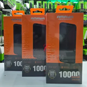 Amaya Apb-P118d 10000mah Antiscratch Texture Power Bank 