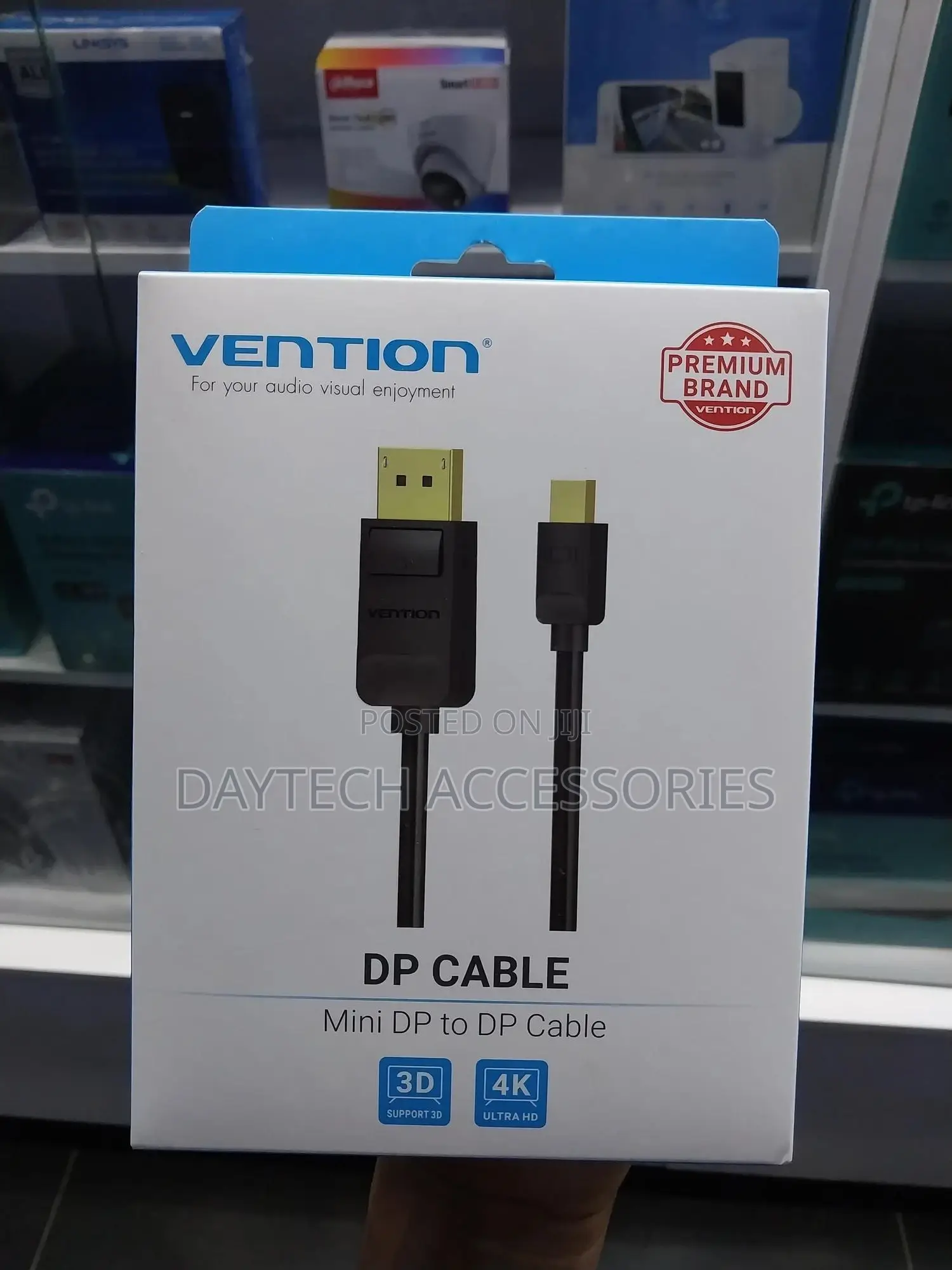 Vention Mini Displayport (Mini Dp) to Displayport (Dp) Cable.