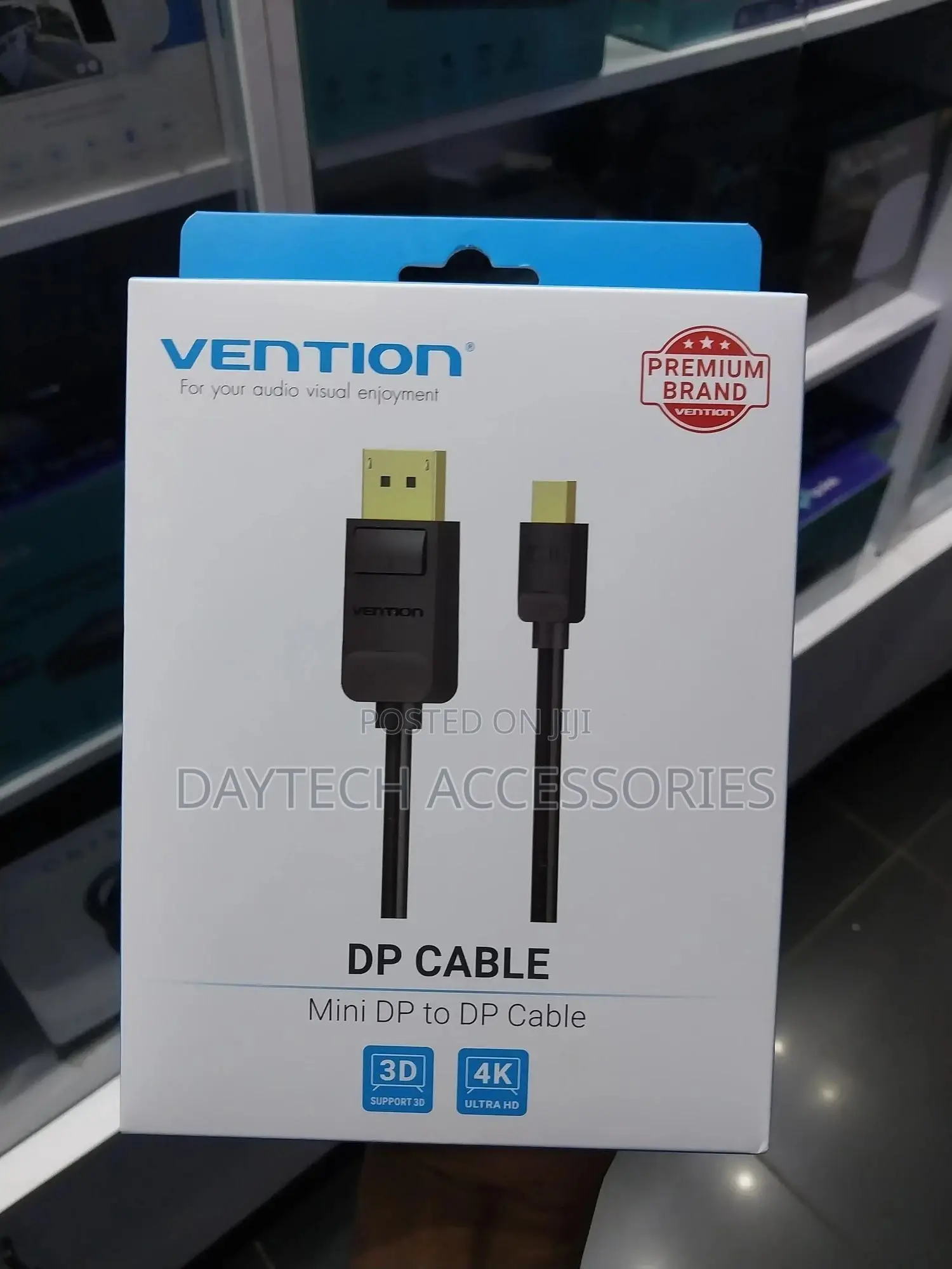 Vention Mini Displayport (Mini Dp) to Displayport (Dp) Cable.