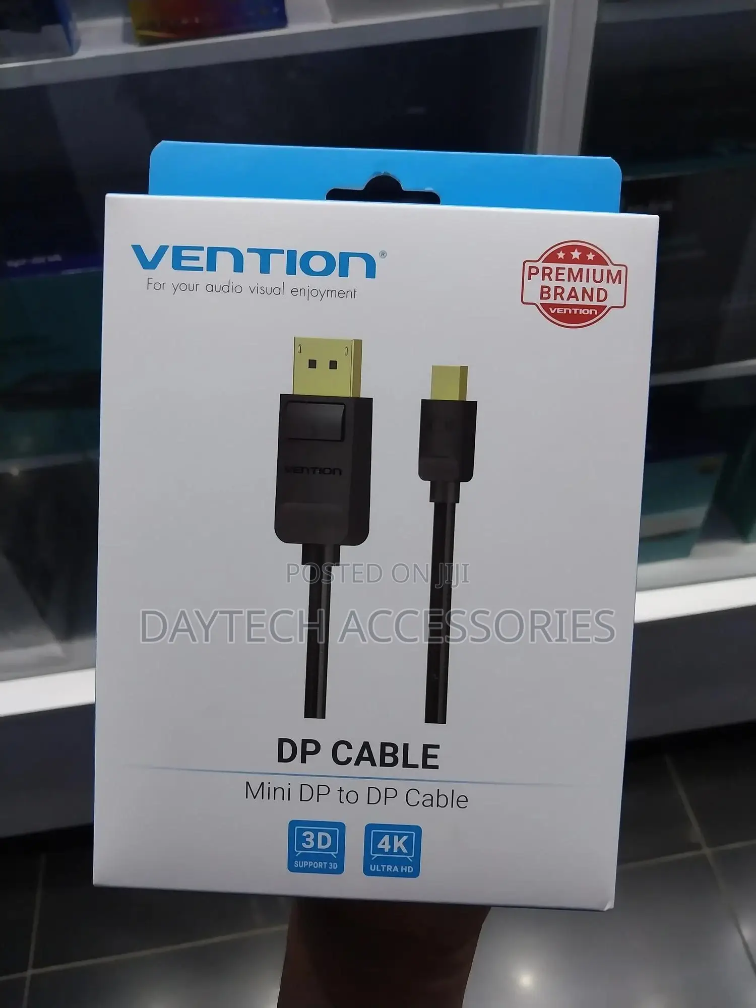 Vention Mini Displayport (Mini Dp) to Displayport (Dp) Cable.