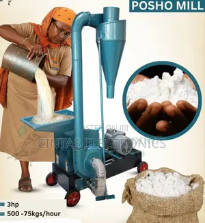 Posho Mill 3hp Machine 75_500kgs/Hr