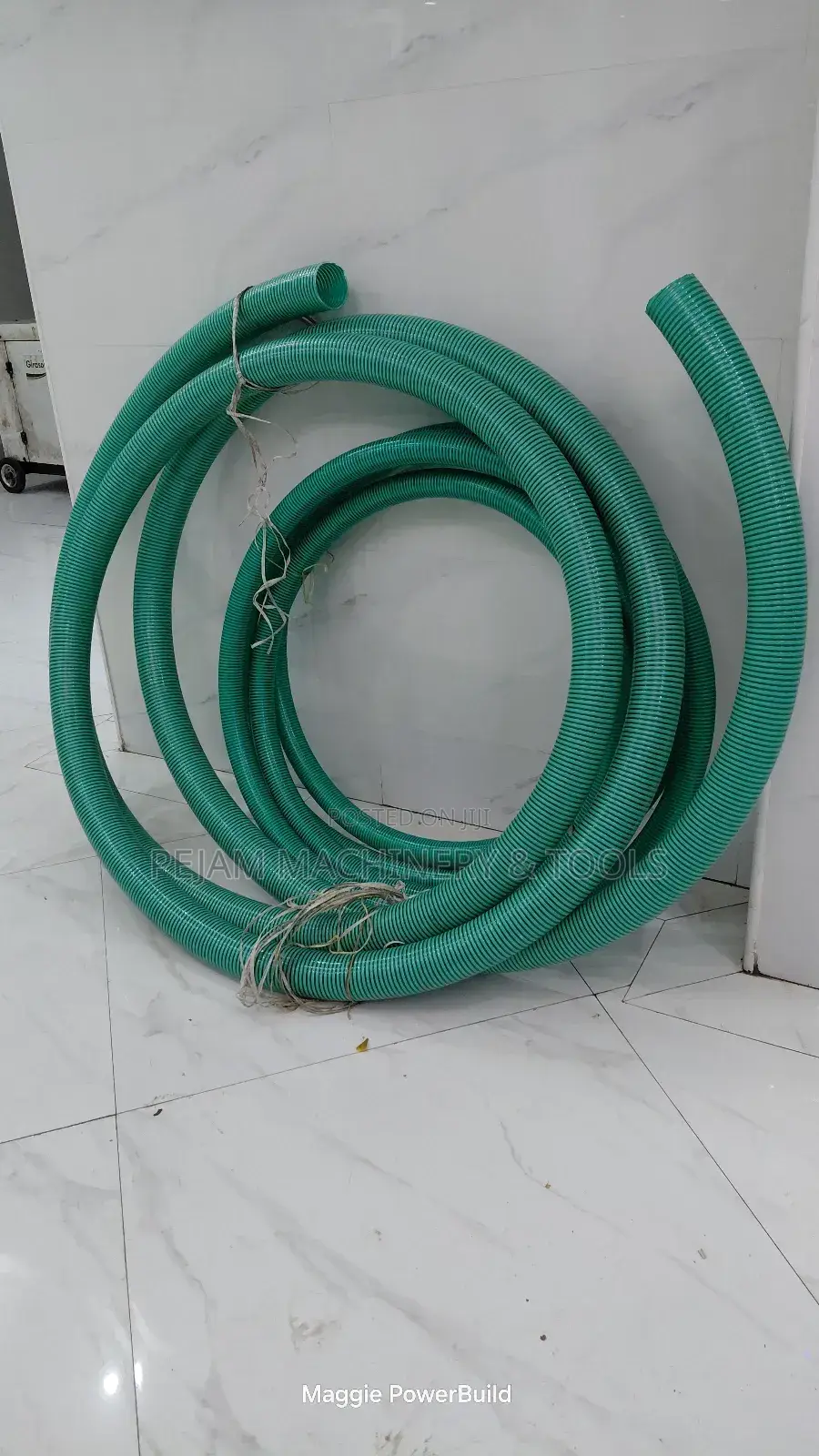 2" PVC Suction Hose Pipe Green Reinforced