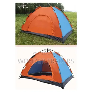 High Grade Automatic Camping Tent 4x6 for 3 Peoples