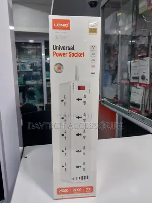 Ldnio Sc10610c Power Strip 10 Socket 6 Port Usb Charger Pd