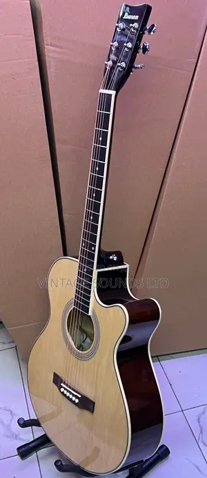 Ibanez 40 Inches Semi Acoustic-Electric Guitar -Natural