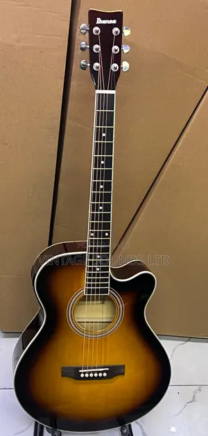 Ibanez 40" Semi Acoustic Guitar With Pick and Equaliser